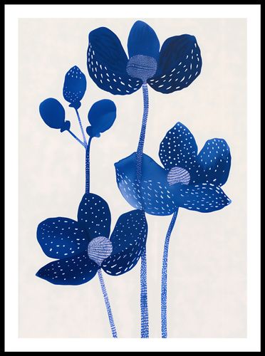 Plakat 50x70cm Nocne Kwiaty na Arena.pl