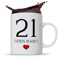 Kubek Dla Babci Na Imieniny Dzień Babci Z Nadrukiem Ze Zdjęciem