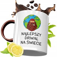 Kubek Bordowy Dla Drwala Na Urodziny Prezent Z Nadrukiem Ze Zdjęciem