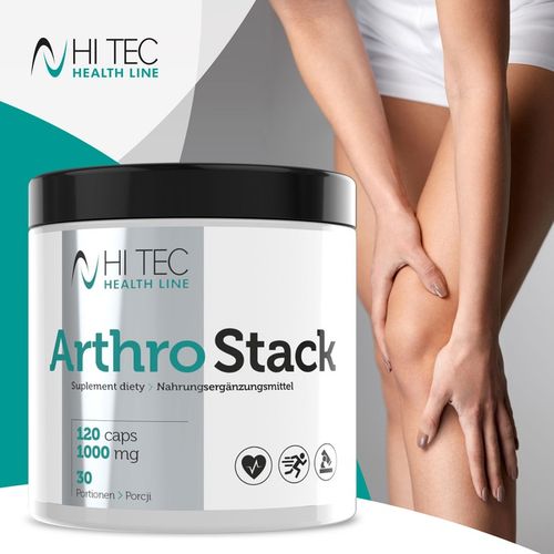 HI TEC Arthro Stack - 120 kaps NA STAWY MSM na Arena.pl