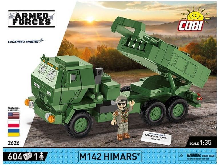 Klocki Armed Forces M142 Himars 604 elementy zdjęcie 2