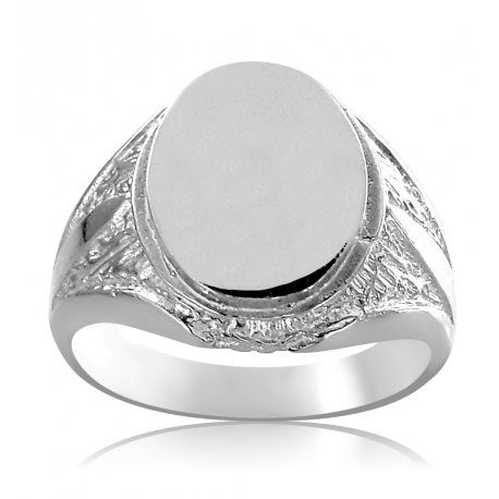 SREBRNY SYGNET Z ORNAMENTAMI SREBRO PRÓBY 925 GRAWER GRATIS zdjęcie 1