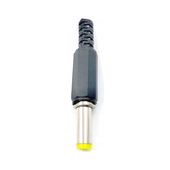 Wtyk dc 2.1/5.5mm lutowany zasilający 14mm CR-065