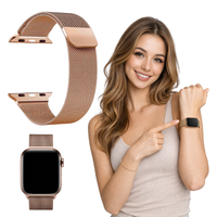 Pasek do Apple Watch 42 44 45 46 49mm metalowy bransoleta opaska KOLORY