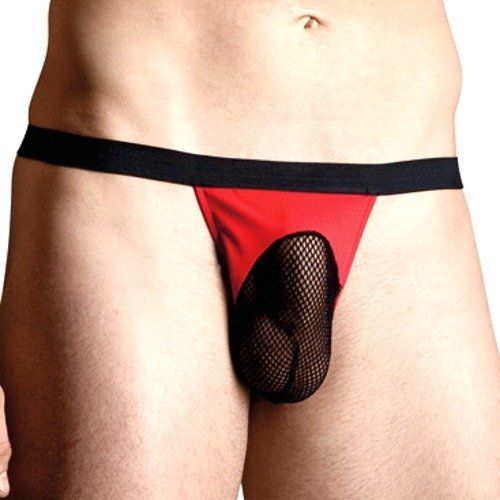 Siateczkowe Stringi męskie SoftLine 4494 M/L zdjęcie 1