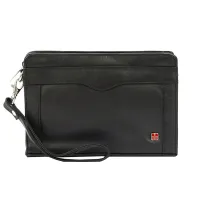 saszetka skórzana albatross czarny