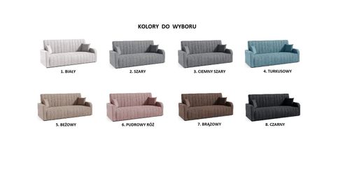 Wersalka Rozkładana Milo Biała na Arena.pl