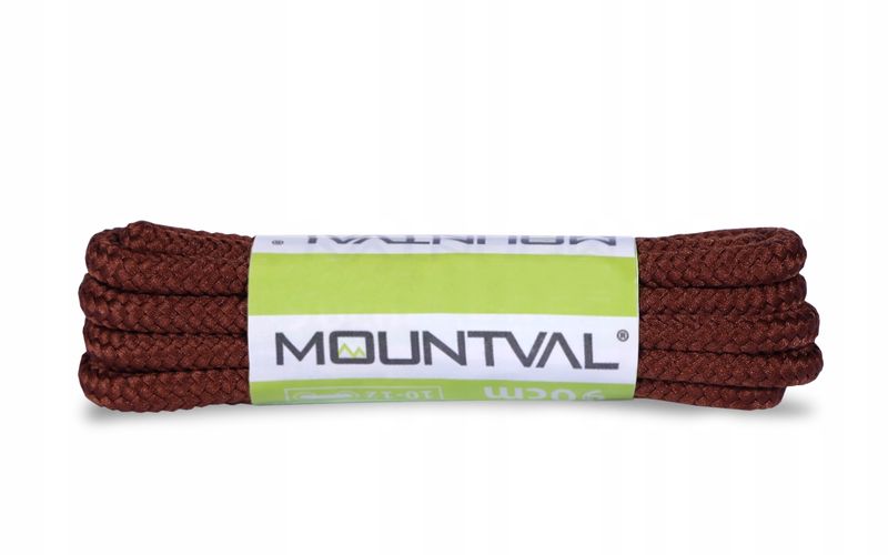 180 CM TREKINGOWE BRĄZOWE - SZNUROWADŁA - MOUNTVAL zdjęcie 1