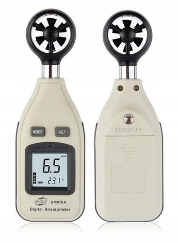 ANEMOMETR WIATROMIERZ MIERNIK WIATRU TEMPERATURY POMIAR PRĘDKOŚCI POWIETRZA na Arena.pl
