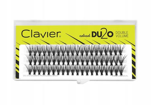 Clavier Rzęsy Kępki Du2o Double Volume 12mm 0,10 C na Arena.pl