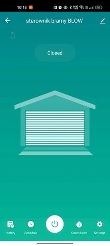 STEROWNIK DO BRAMY GARAŻOWEJ WJAZDOWEJ PRZEKAŹNIK WIFI TUYA + CZUJNIKI BLOW na Arena.pl