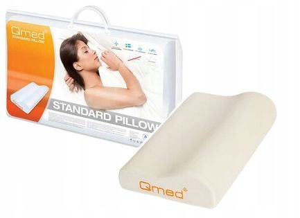 Poduszka ortopedyczna profilowana do snu "Standard pillow" Qmed
