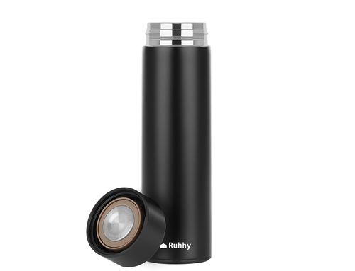 KUBEK TERMICZNY TERMOS LED 500ml NA KAWĘ HERBATĘ DOTYKOWY DO SAMOCHODU na Arena.pl