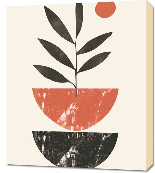 Obraz 60x70cm Roślinna Sztuka zdjęcie 1