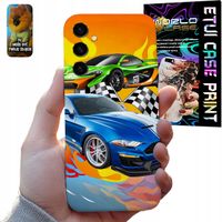 ETUI CASE SAMSUNG GALAXY S24 FE SUPER SAMOCHODY WYŚCIGI WZORY DLA DZIECI