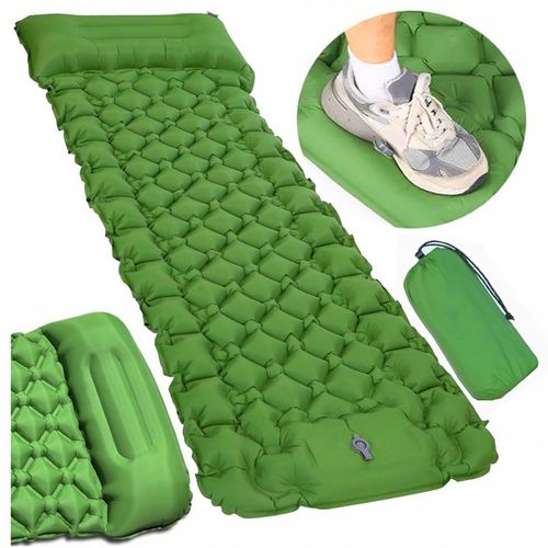 MATA SAMOPOMPUJĄCA SIĘ KARIMATA MATERAC TURYSTYCZNA 200X70 CM JEDNOOSOBOWA na Arena.pl