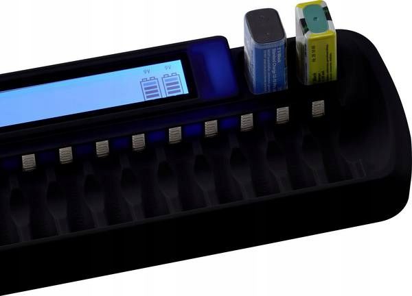 Ładowarka akumulatorów BC16 NiMH LiIon 16xAA 2x9V zdjęcie 8