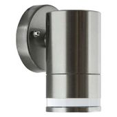 Zewnętrzna LAMPA ścienna TARAS 03569 Ideus elewacyjna OPRAWA metalowa tuba na taras outdoor IP54 satyna