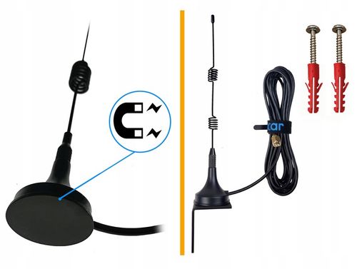 ANTENA DO BRAMY ZWIĘKSZAJĄCA ZASIĘG PILOTA 433MHZ UNIWERSALNA GARAŻU BRAM na Arena.pl