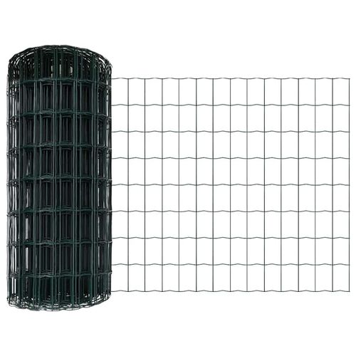 Ogrodzenie z słupkami Zielony 0.8 x 10 m Stal na Arena.pl