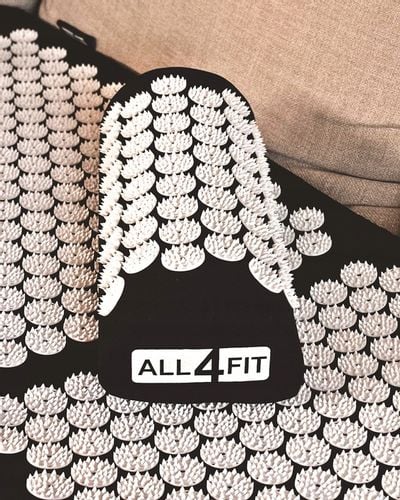 ZESTAW DO AKUPRESURY KOLCE PODUSZKA MATA XXL POKROWIEC ALL4FIT KRĘGOSŁUP na Arena.pl