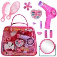 Zestaw piękności w torebce dla dzieci kosmetyki akcesoria fryzjerskie