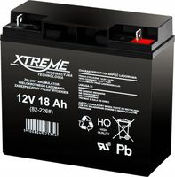 AKUMULATOR BEZOBSŁUGOWY ŻELOWY 12V 18Ah (WYMIAR 17Ah 20Ah)