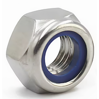 4x Nakrętka M3 DIN985 stalowa nierdzewna samokontrująca samochamująca