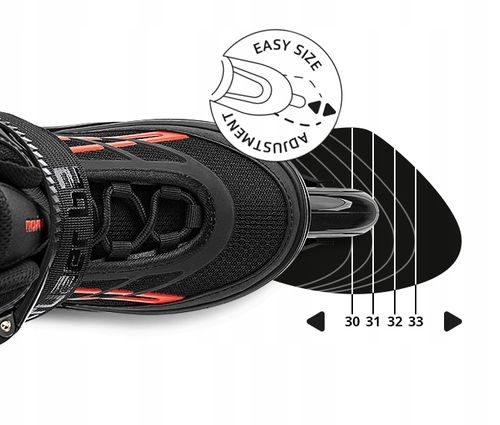 Rolki regulowane MOVINO CRUZER B2 30-33 na Arena.pl