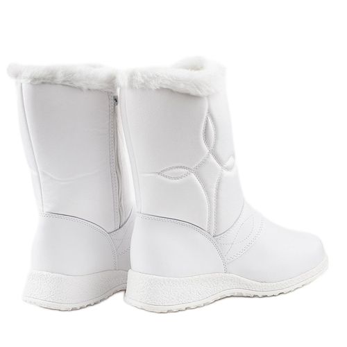 Białe śniegowce botki 69 r.41 na Arena.pl