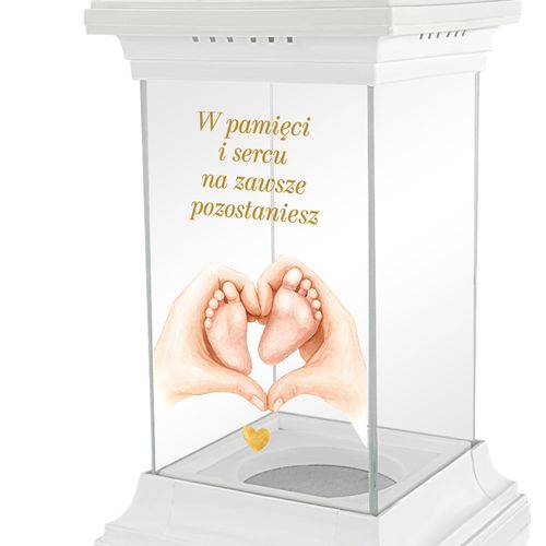 Znicz z Nadrukiem dla Małego Dziecka Biała Kapliczka na Grób na Arena.pl