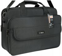 TORBA męska na laptop TECZKA MĘSKA NA RAMIĘ DO PRACY poszerzana
