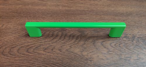 Uchwyt meblowy Schwinn 2576 Nowoczesny! Dziecięcy Rozstaw w mm - 128, Kolor pokrycia - Zielony lakier na Arena.pl