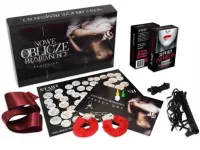 KOMPLET EROTYCZNA GRA PLANSZOWA KAMASUTRA GREY + KARTY Z 50 SEX POZYCJAMI