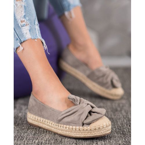Zamszowe Espadryle Na Platformie r.38 na Arena.pl