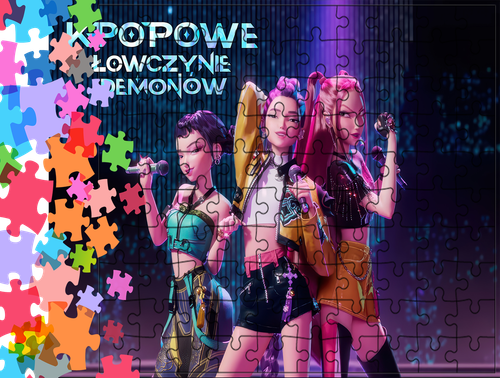 Puzzle tradycyjne - K-Pop Demon Hunters na Arena.pl