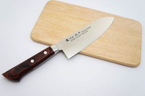 Nóż Mahogany Santoku 17 cm Satake Unique na Arena.pl