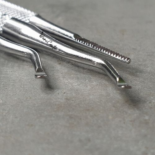 ZESTAW DO WRASTAJĄCYCH PAZNOKCI SONDA PODOLOGICZNA DWUSTRONNA PEDICURE 3SZT na Arena.pl