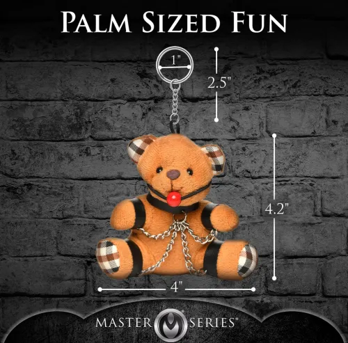 xr brands keychain misiu bdsm jasnobrzoskwiniowy 4,2 cala brelok na Arena.pl