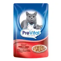 MK PREVITAL 100G KOT WOŁOWINA SASZETKA