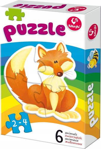 Pierwsze puzzle - zwierzatka 1 60321 na Arena.pl