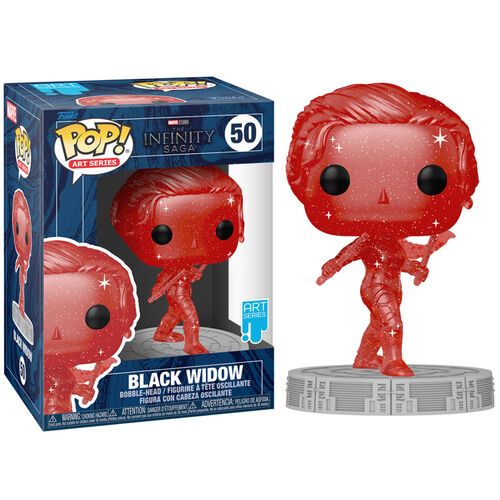 Funko POP! Marvel Infinity Black Widow 50 Art case zdjęcie 2