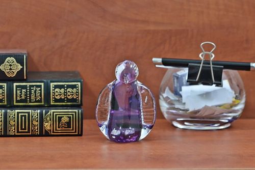 Pingwin wrzosowy - figurka szklana na Arena.pl