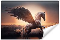 Fototapeta Do Salonu Majestatyczny PEGAZ Abstrakcja Efekt 3D 400cm x 280cm