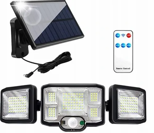 HALOGEN LAMPA SOLARNA ULICZNA SOLAR 192 LED+PILOT na Arena.pl