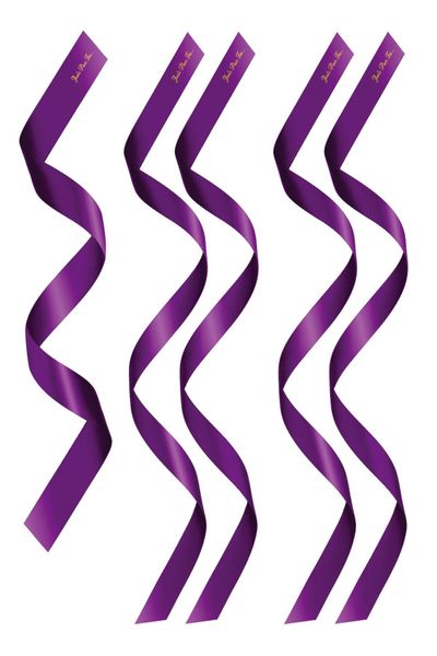 pack headbands 1 + 4 purple (size: tu) zdjęcie 1