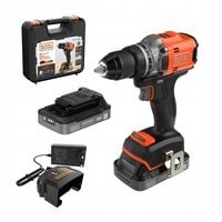 Wiertarko-wkrętarka 18V 50Nm 2x2Ah Power Connect BLACK DECKER BLD682D2XK