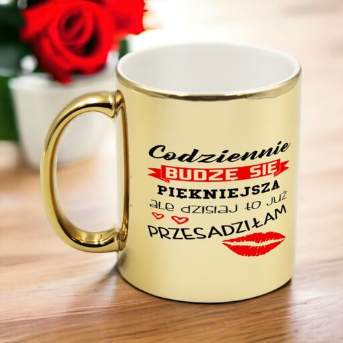 Kubek z nadrukiem prezent Dzień Kobiet dla Koleżanki Dziewczyny Mamy wzory na Arena.pl