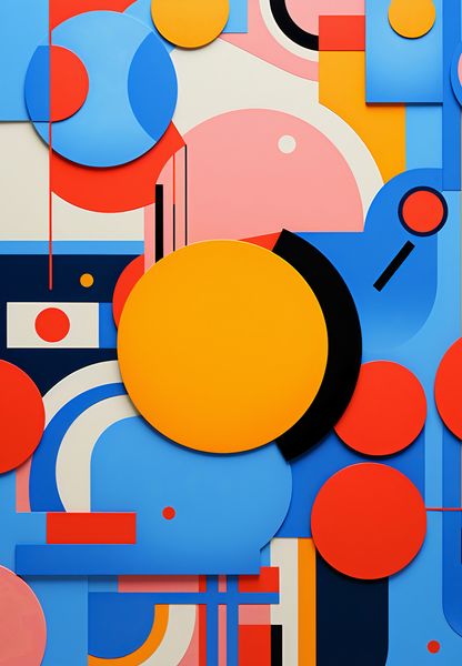 Plakat 68x98cm Kalejdoskop Emocji zdjęcie 1