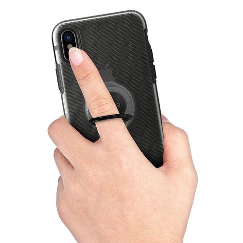PURO MAGNET RING COVER Apple iPhone X - BLACK na Arena.pl